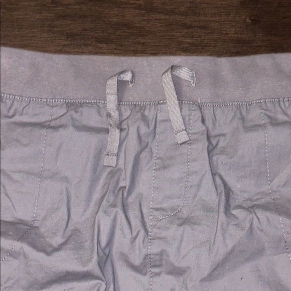 Cleo drawstring gray/blue Women's Skirt with 4 pockets, size 12 - Picture 2 of 6